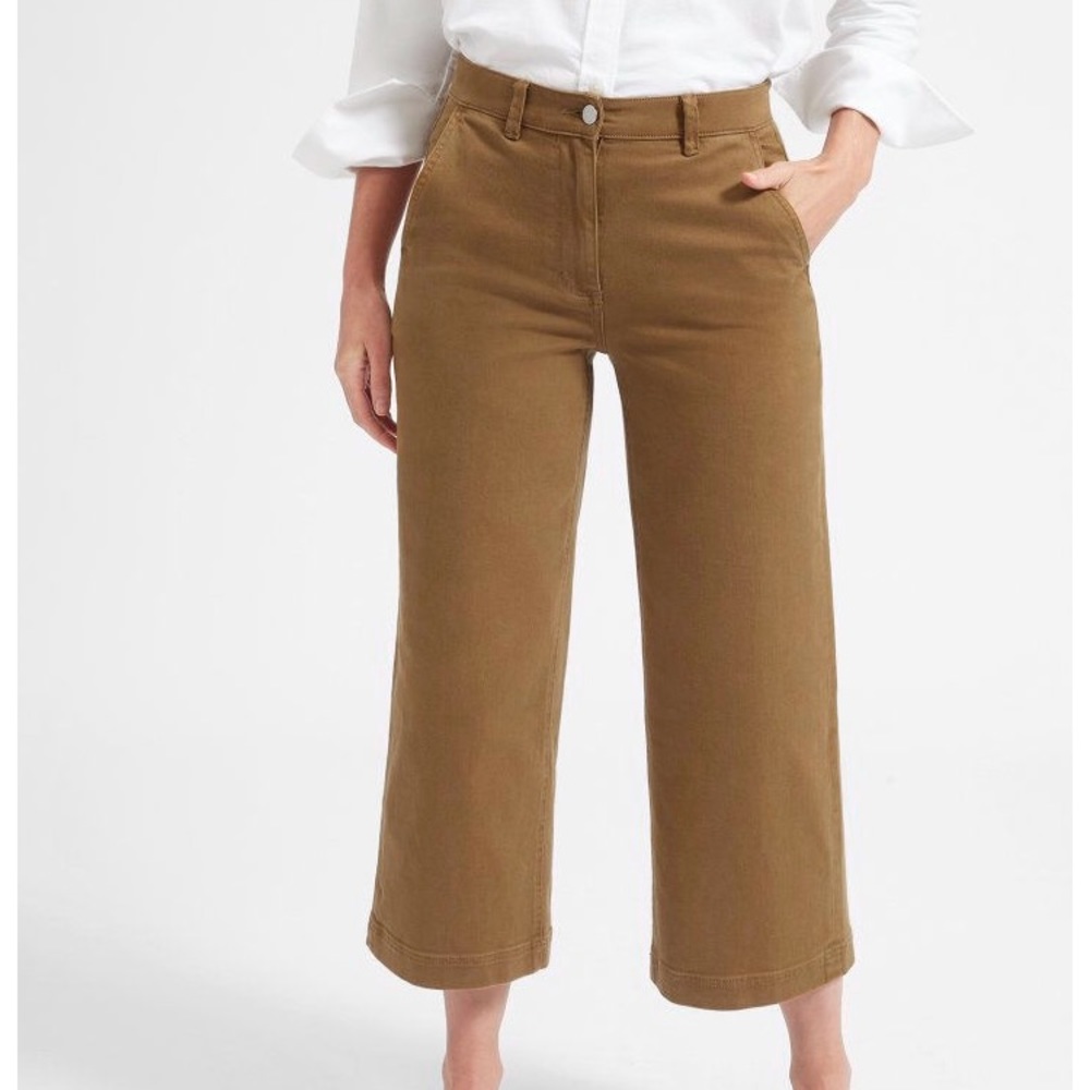 Everlane Wide Leg Crop Pant